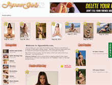 Tablet Screenshot of jigsawgirls.com